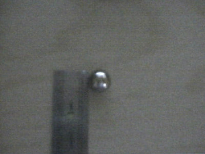 The 1/2&amp;quot; metal ball.