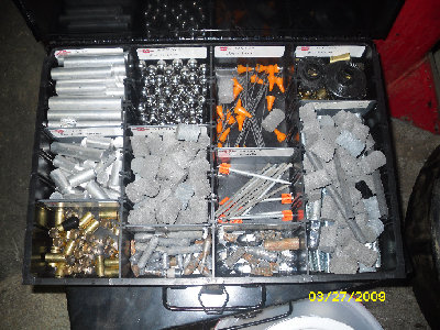 my organizer of .50&amp;quot; and .40&amp;quot; ammo...