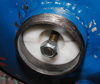 A nut is added to hit the piston open to where air takes over and blows it open.