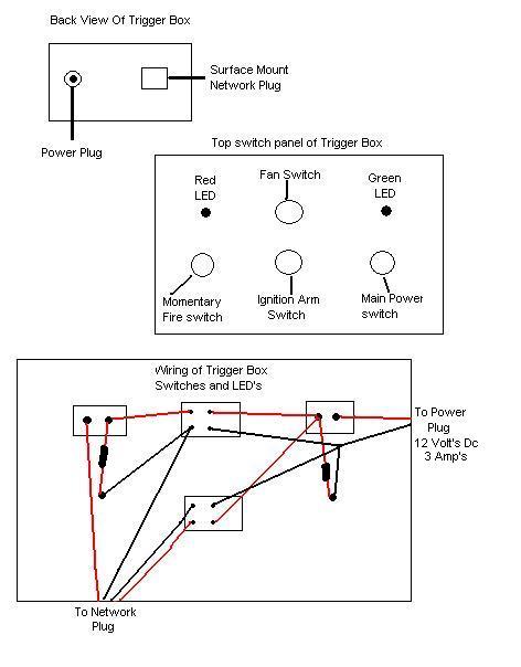 Wiring Diagram of My trigger box.