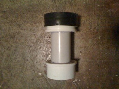 piston, sealing face is a rubber pipe cap, with a diaphramish face.