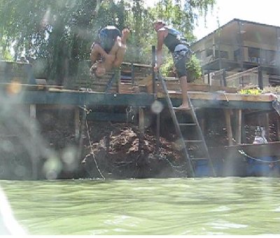 Me doing a backflip.