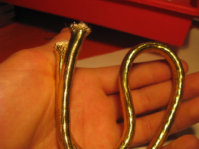 3- For these darts you will need this flash minnow body material, or some other similar material