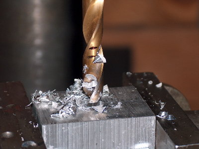 You can mark the drill bit with a sharpie pen to help you control the depth.