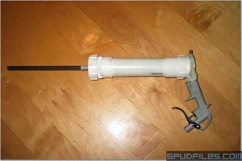 Here it is with it's marble barrel mod - this thing is a rly tight fit - marbles are an exact fit, it takes 1.5 seconds to roll down at 1 foot barrel. Its 3/4 inches.