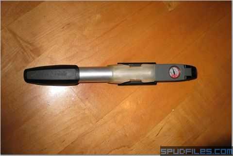 My tennis ball barrel mod - this thing didnt work at firts with my low quality pump that could only bring it up to 100 psi. but now with my new pump which i bring my gun up to 140 psi - it works perfectly - well.. enough to bounce off a wall and smack me on the head and still hurt 2 metres away.
