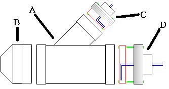 Gun Plan 1: Pulled Apart w/ Labels