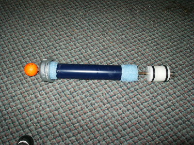 QDV Core assy showing O rings in relation to the OD of the piston.