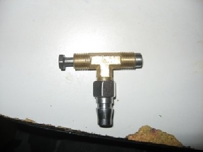 Valve closed.