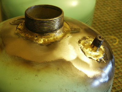 Brazing job on my 2 inch valve.