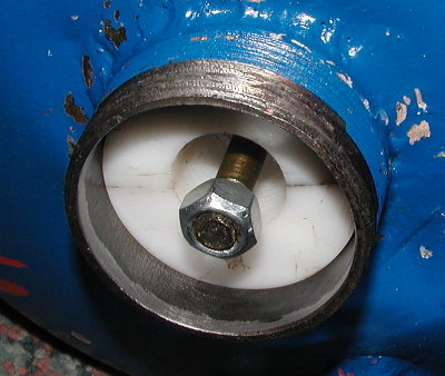 2 inch valve in a larger tank.