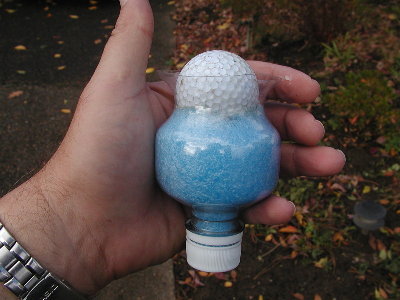 This style sabot provides much higher power over a foam sabot that shrinks to less than 1/2 size during a 50+ PSI shot.