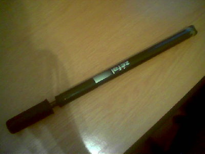 My hand pump, which has served me well as a covert water pistol.