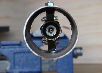 Front-View (Exhaust-Side); Showing the Propane Adapter &amp;quot;jet&amp;quot;