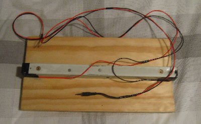 Phototransistor chronograph