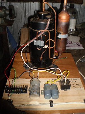 The whole setup.