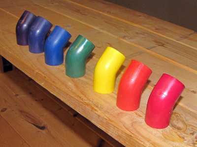 You can make batches of many colors
