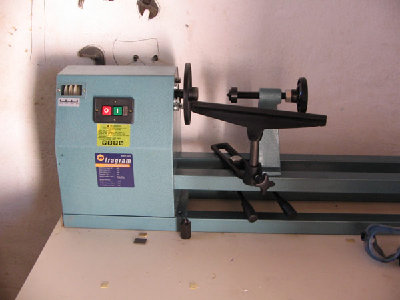 This is my new wood lathe