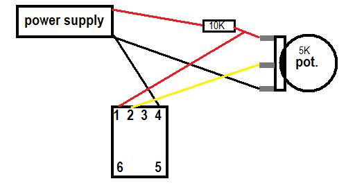 Sorry about the unprofessional circuit diagram, I'm hopeless at drawing proper circuits.