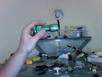 This is the laser and case, just a torch from Super cheap