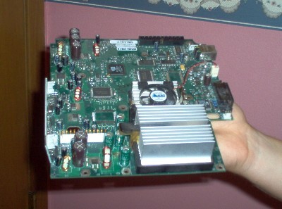 This is the awsome mother-board we ripped out.