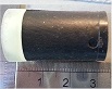 an old piston from a bbgun i found its smaller than the 22mm pipe could i wrap tape around it?