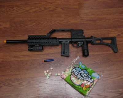 Marshmellow assult rifle