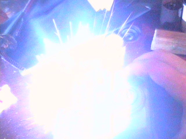 this is the inishal (sp?) discharge with it going off