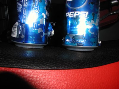 double soda can.
