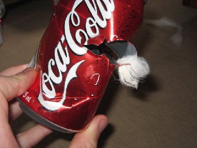 Coke can. 30psi.
