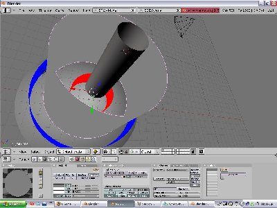 this one uses two sheets rolled into a tube for the electrodes