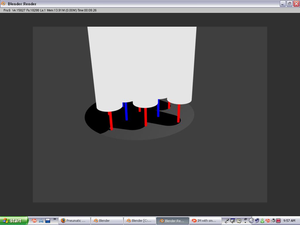 this one uses many rods the alternate polarity