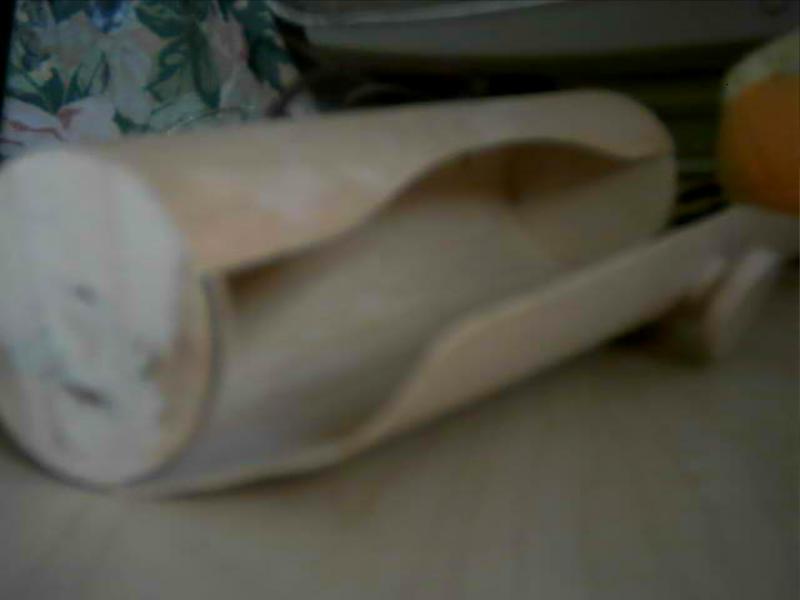 Wooden pencilbox i found lying around.Gonna use it as a sabot or something.