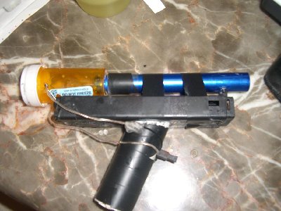 the gun