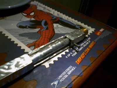 The breech in its Aluminum Sexiness