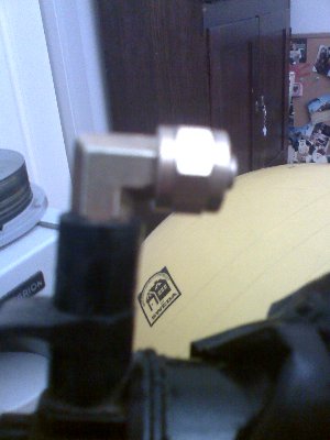 the copper elbow with nut