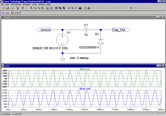 AC voltage doubler