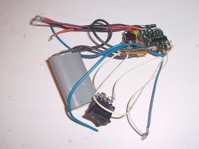 There's nothing in the metal case; it's just a battery holder.