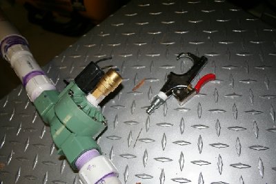 Blowgun unattached