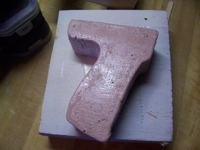 It slid out of the mold fairly easy.