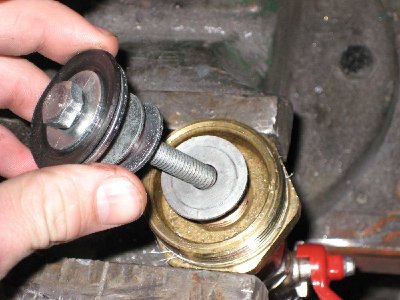 the piston and the &amp;quot;pilot&amp;quot; assembly. you make a connection at the end of your TEE or chamber to put this part. depends on how you build your cannon.